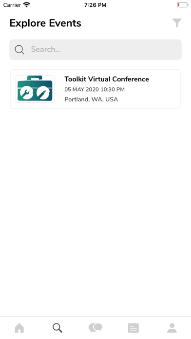 Toolkit Events screenshot 4