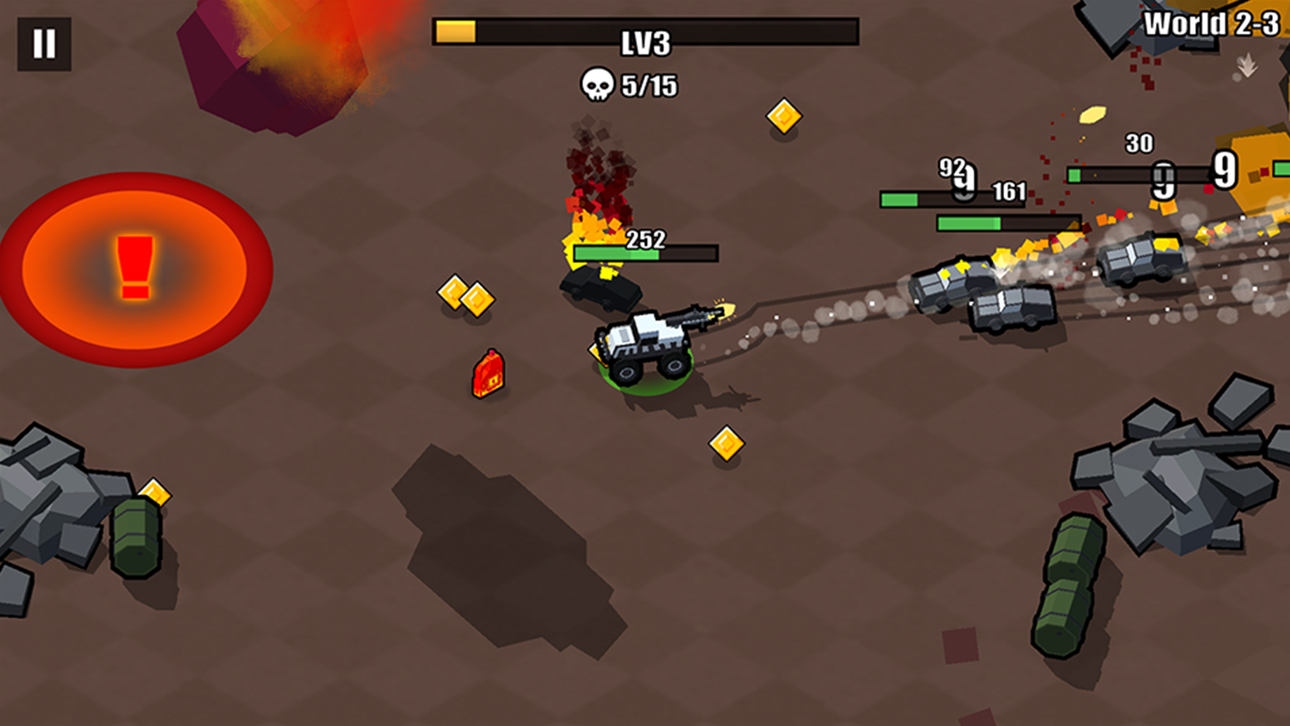 Tough Road Hack screenshot 2 - iOS game interface