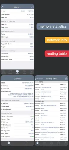 Näyttökuva 4 System Status Pro: hw monitor iphone