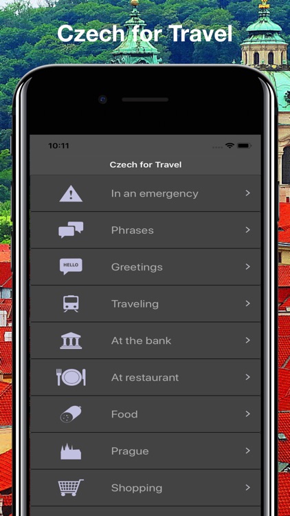 Czech for Travel