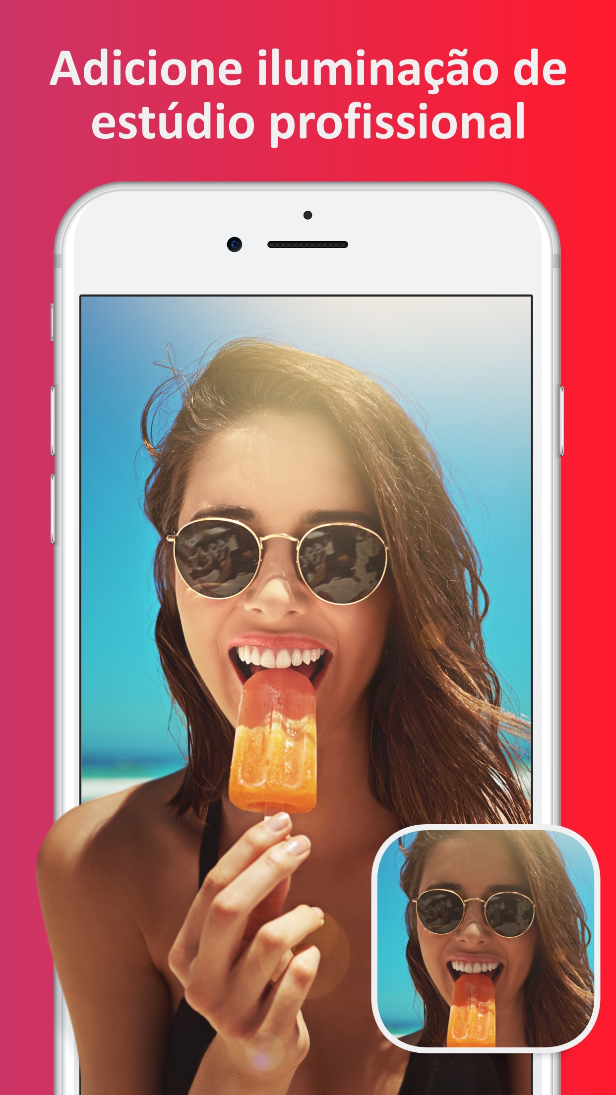 Screenshot do app Facetune2: Editor de Selfies
