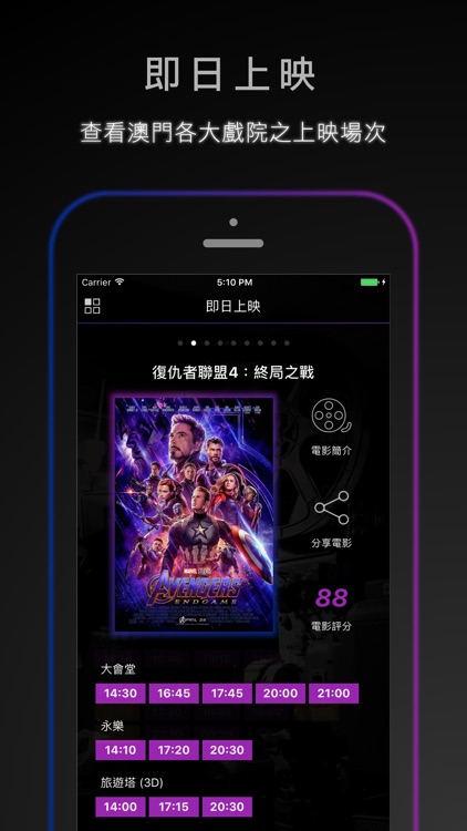 Macau Movie 澳門戲院即日上映