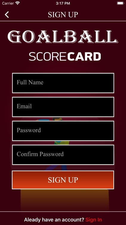 GoalBall Score Card screenshot-5