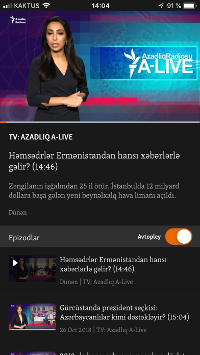 AzadlıqRadiosu screenshot 2