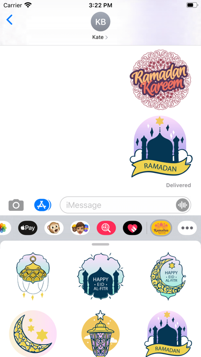 Ramadan Happy Raya Stickers screenshot 2