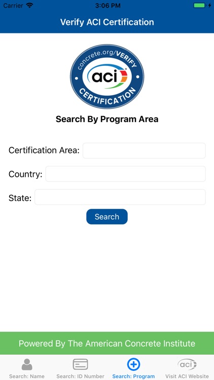 ACI Certification Verify