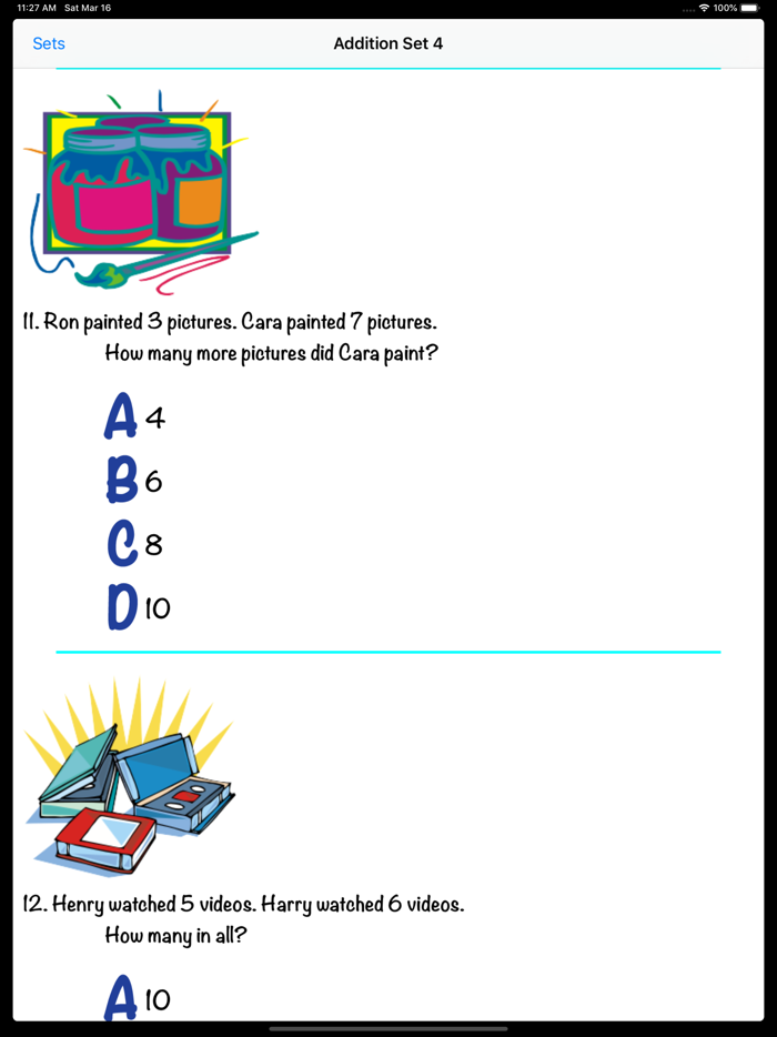 Word Problems Grades 1-2