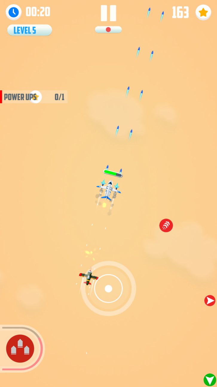 Man Vs. Missiles: Combat Hack screenshot 6 - iOS game interface