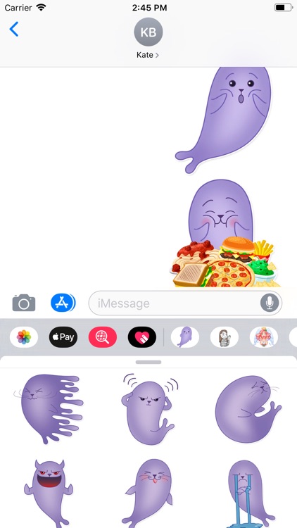 Cute Seal Sticker Pack