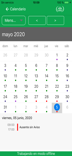 ABSSA Control Horario