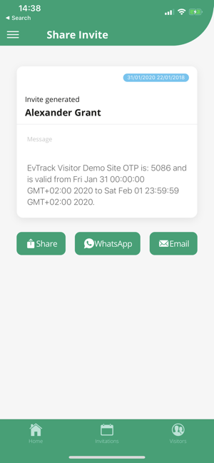 EvTrack Visitor Management(圖2)-速報App