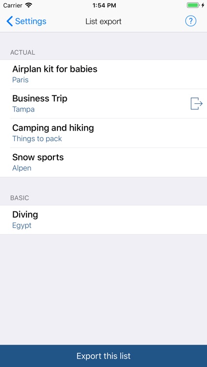 Travel Packing Checklists screenshot-7