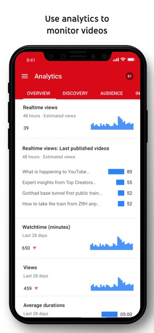 Youtube Studio On The App Store - 