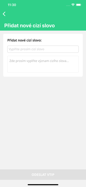 Připojit slovo význam