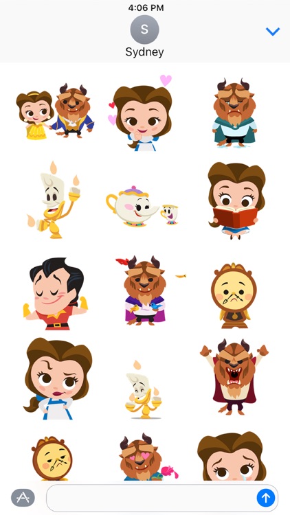 Beauty and the Beast Stickers screenshot-1