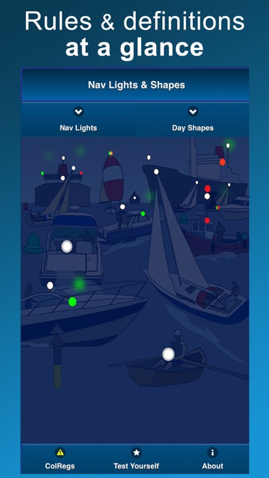 ColRegs: Nav Lights & Shapes for Boating and Sailing Screenshot 2