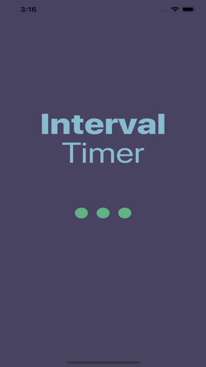 Interval stopwatch