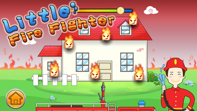 Little Firefighter rescue game
