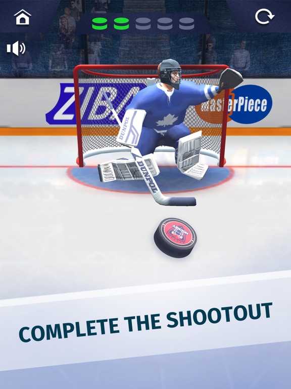 Hockey Match 3D – Penalties screenshot 2