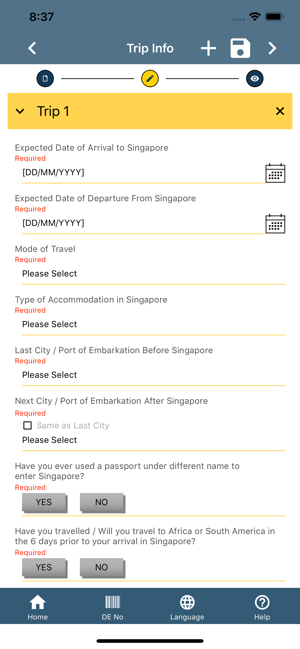 SG Arrival Card(圖2)-速報App