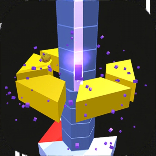 Cubix Spiral Jump iOS App