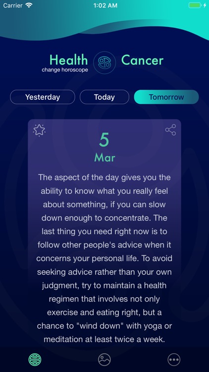 Daily Horoscope for Cancer