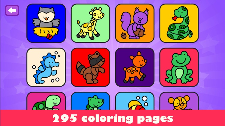 Drawing for kids: colour games