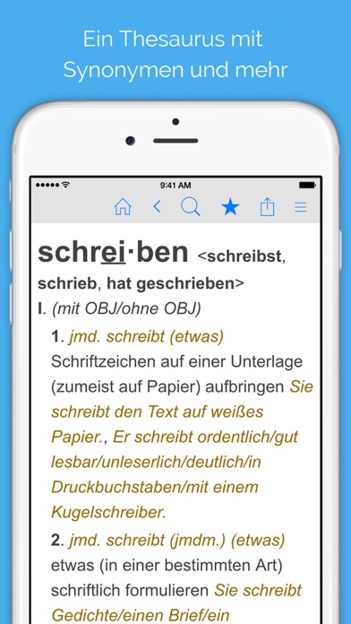 How to cancel & delete Deutsch Wörterbuch und Thesaurus from iphone & ipad 2