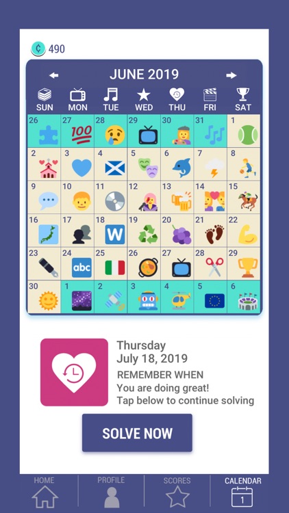 Daily POP Word Search