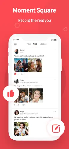 Captura 5 Citas,ligar en español CougarD iphone