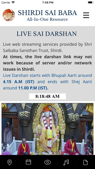 Shirdi Sai Baba All-In-One App screenshot 2