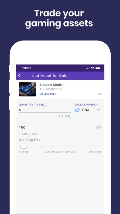 Enjin Crypto Blockchain Wallet screenshot-5