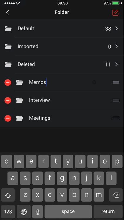 AVR X PRO - Voice Recorder screenshot-3