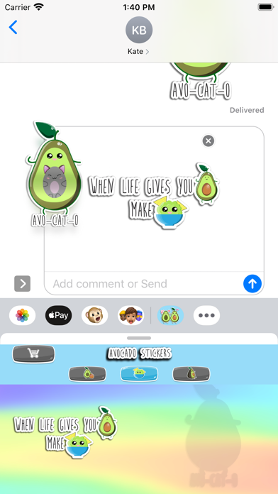 Avocado Wallpapers & Stickers screenshot 4