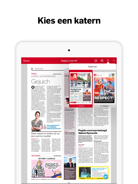 BD - Digitale krant iPad app afbeelding 5