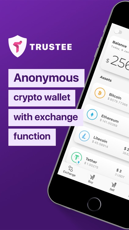 Trustee Wallet bitcoin wallet