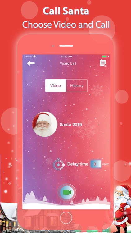 Call Santa and Chat Text