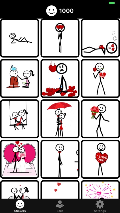 Stickmoji Cute Love Stickers screenshot-4