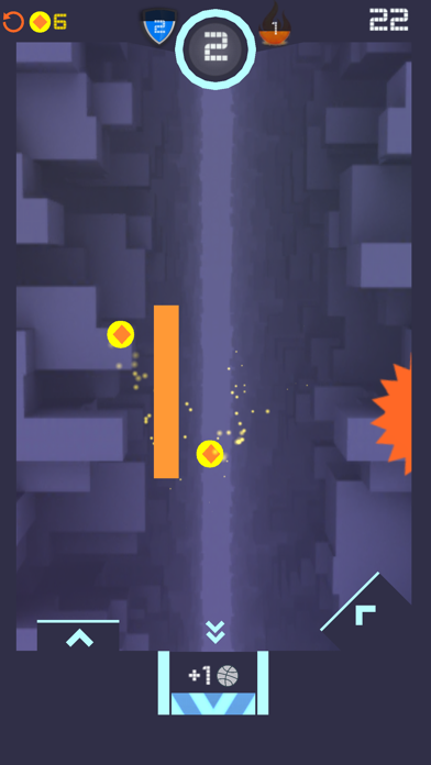 screenshot of Ball Fall - Swing and Drop 5