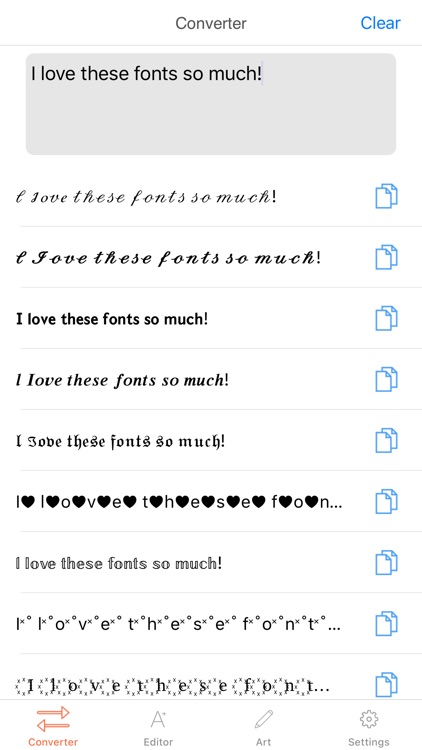 Font Keyboard, Cool Fonts