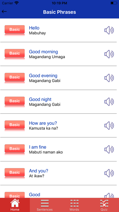 learn Filipino Easy screenshot 2