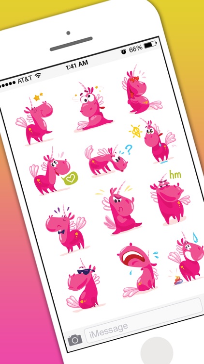 Unicorn Amazing  Stickers