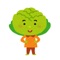 Cetiba Veirut is an iMessage sticker made of vegetables