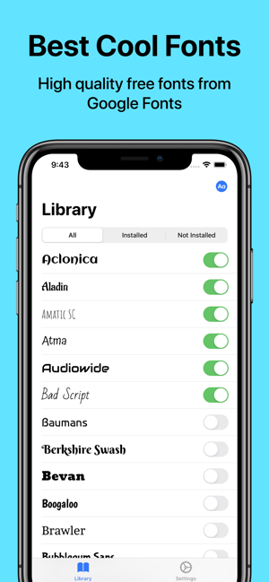 Fonts: Best Cool Fonts(圖1)-速報App