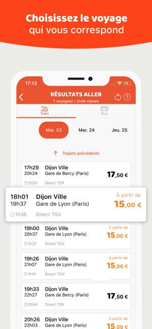 OUI.sncf : voyages en train(圖2)-速報App