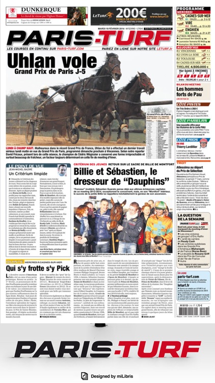 Paris-Turf journal numérique