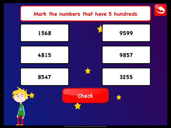 Fourth Grade Math Games Kids screenshot 2