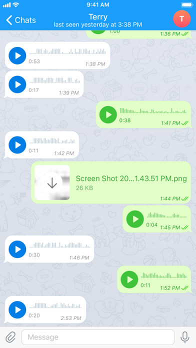 CloudVeil Messenger screenshot 2