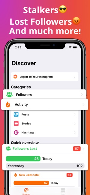 Statsy: Stalkers on Instagram(圖1)-速報App