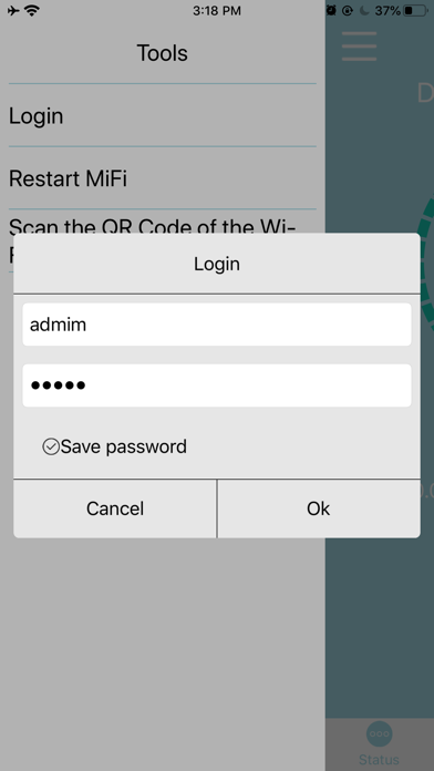 D-Link MiFi Application screenshot 2